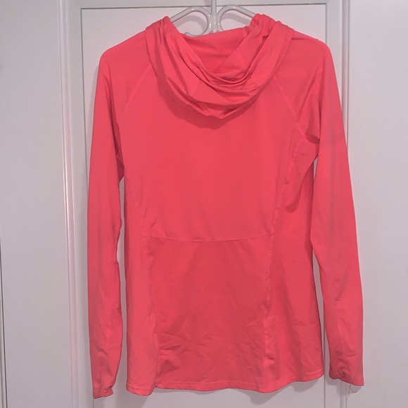 Neon orange athletic hoodie - H & M - Picture 3 of 3